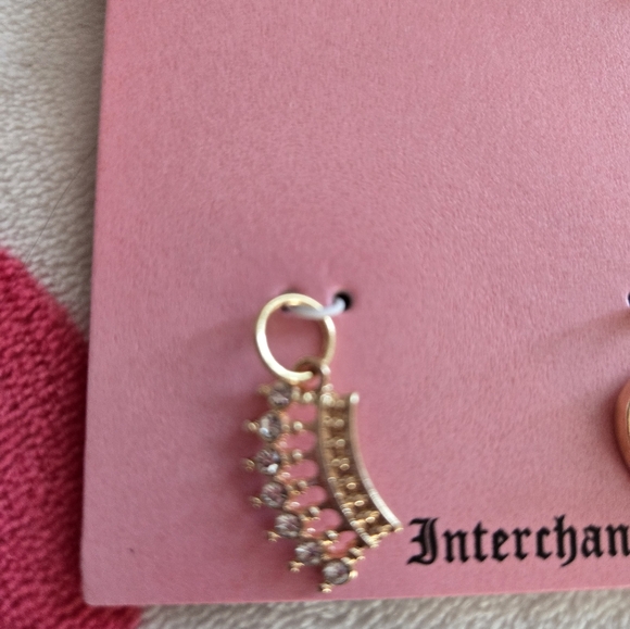 JUICY COUTURE Charm Necklace and Crown Earrings - Picture 7 of 14